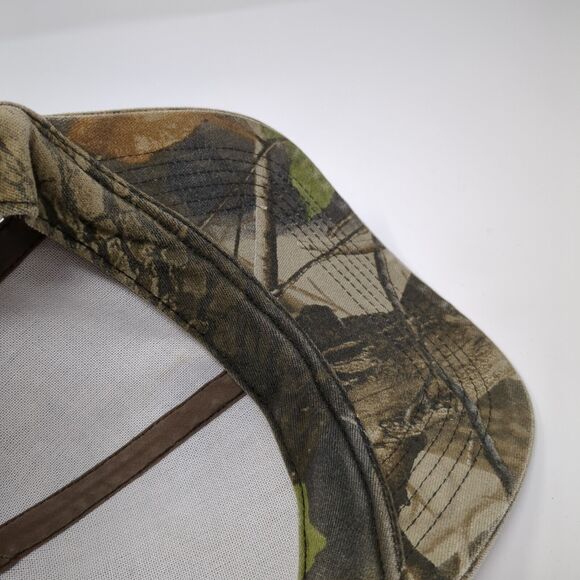 Realtree Strapback Trucker Hat Camo OS Adjustable Blank Whitewater Outdoors - Picture 7 of 9